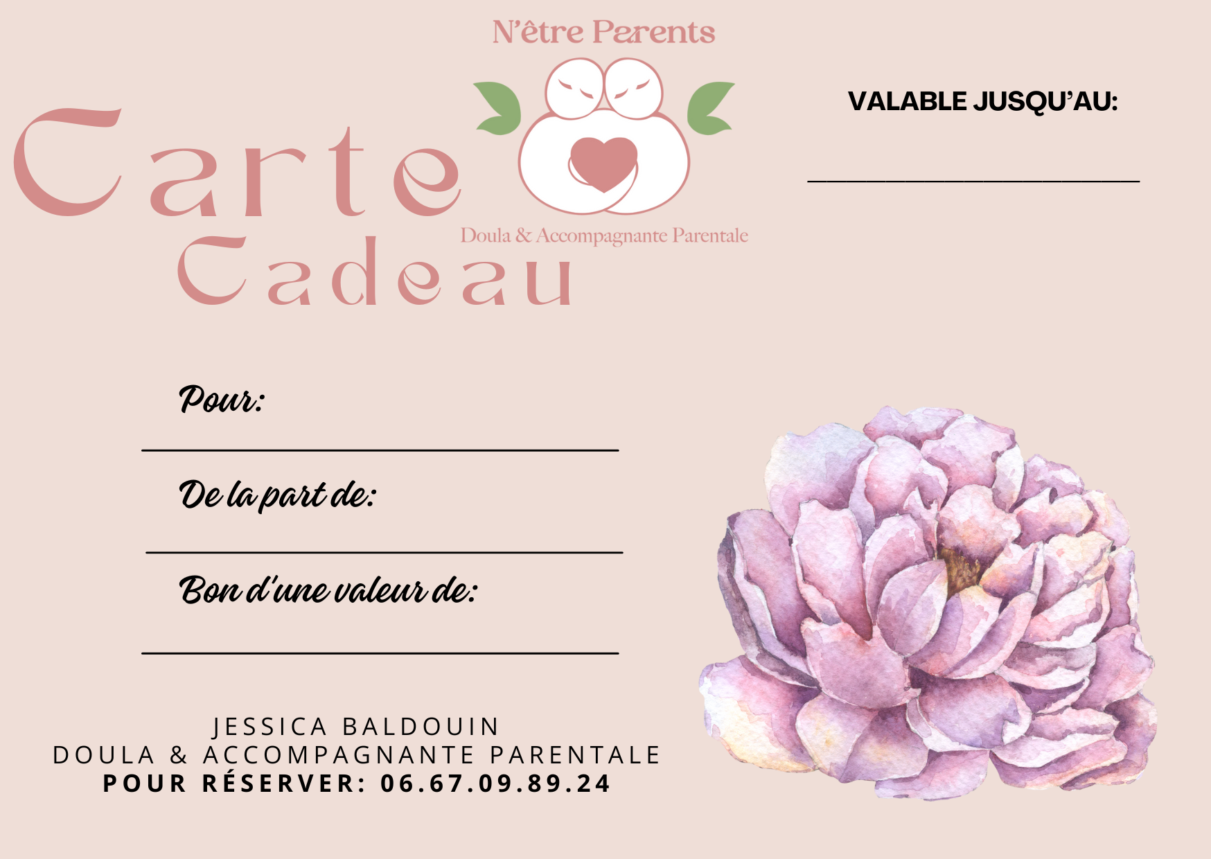 carte cadeau